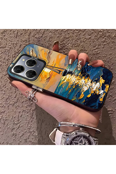 Hontinga حافظة هاتف متوافقة مع تكنو سبارك 20 برو، حماية للكاميرا، ظهر صلب مضا...