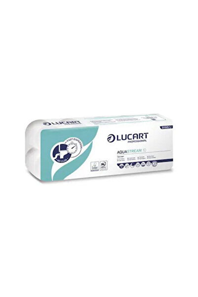 Lucart AQUASTREAM Toilet Paper 2-ply, 22 m, 10 rolls (Lucart)