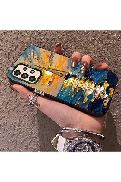 Hontinga حافظة هاتف متوافقة مع سامسونج جالاكسي A33، حماية للكاميرا، ظهر صلب م...