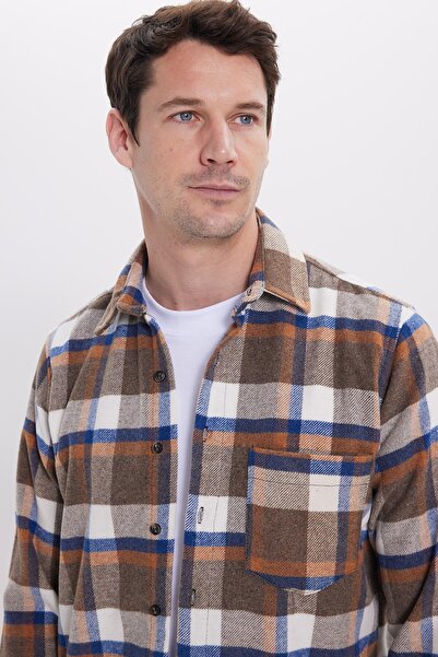 Tudors Men's Regular Fit Comfortable Cut Winter Plaid Lumberjack Shirt