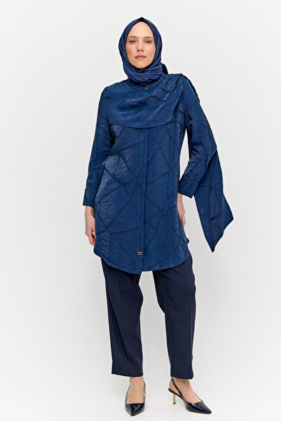 Setrms Rüzgarlık Detaylı Düğmeli Tunik