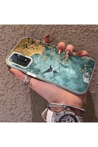 Hontinga حافظة هاتف متوافقة مع هاتف Xiaomi Redmi Note 11 Pro 5G، حماية للكامي...