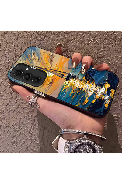 Hontinga حافظة هاتف متوافقة مع سامسونج جالاكسي A16 مع حماية للكاميرا وظهر صلب...