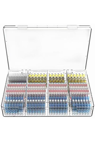 choice2 250 قطعة مع علبة، موصلات أسلاك قابلة للانكماش الحراري من WOZOBUY، غلا...