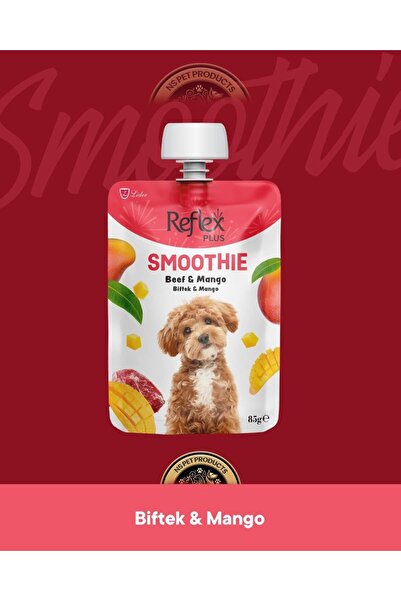 Reflex Plus Smoothie Biftek & Mango Köpek Ödül Maması 85 gr