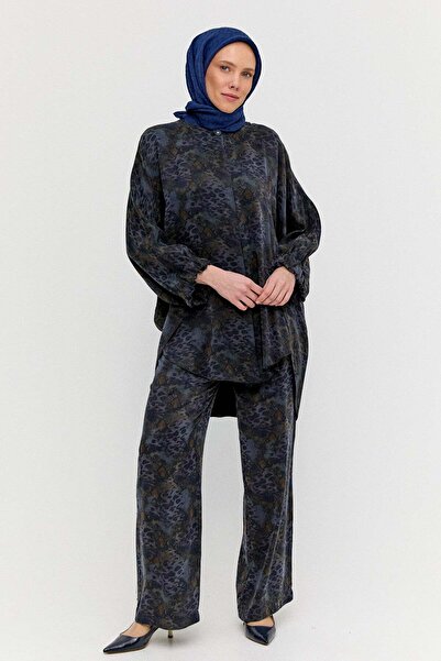 Setrms Desenli Lyocell İkili Takım