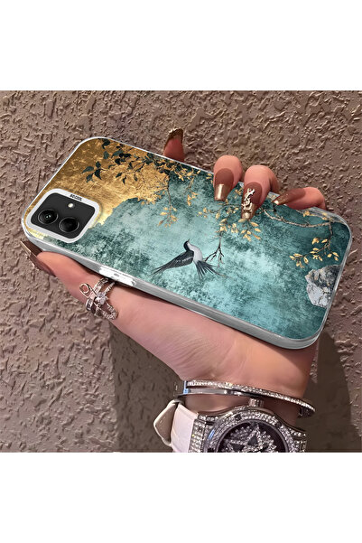 Hontinga حافظة هاتف متوافقة مع هاتف سامسونج جالاكسي A04e، حماية للكاميرا، ظهر...