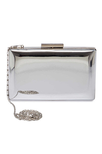 Tergan Platin Tekstil Kadın Abiye Çanta - S25Y1AB79524-N6U