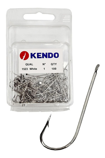 Oslo Kendo (1523 NI) White 100 Adet Beyaz Çapraz Kutu İğne