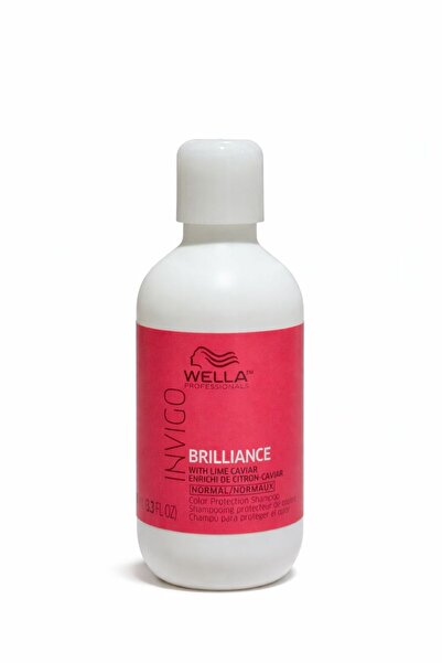 Wella Professionals Invigo Brilliance Shampoo 100ml, with Lime Caviar