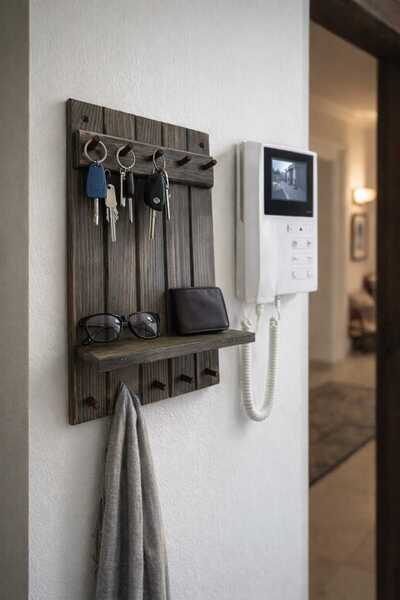 SİNCAP AHŞAP Dekoratif Ahşap Anahtarlık