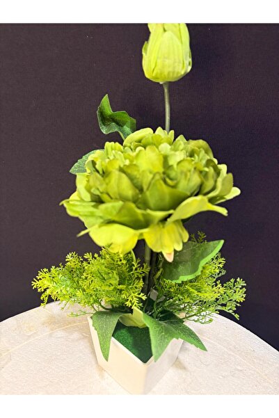 ENG PARTİ DÜNYASI Decorative Artificial Flower Arrangement – White Cobalt Ilı...