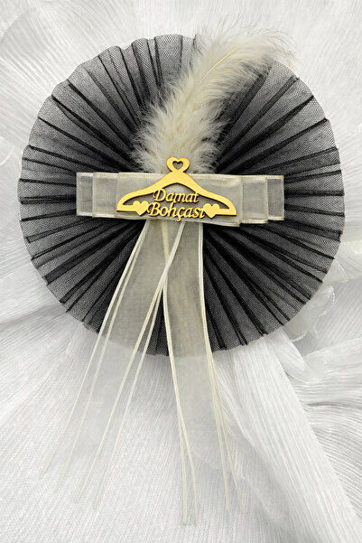 ZEYMERADE Cream Groom's Trunk Ornament, 1 Piece with Plexiglass, Bridal Dowry Wedding Engagement Promise Gift Convoy Suitcase Trunk Henna