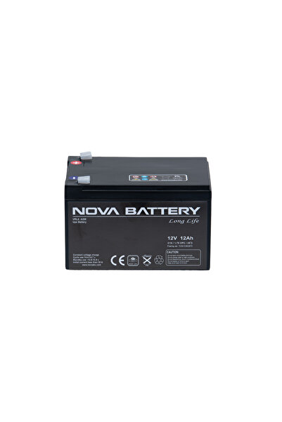 Nova 12V 12AH SOLAR JEL AKÜ (YENİ ÜRETİM)