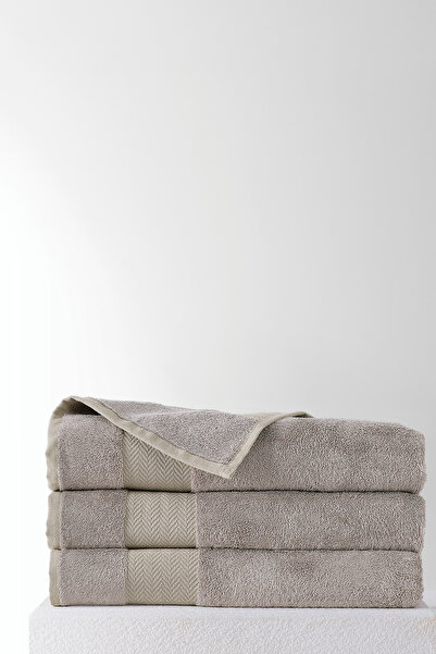 Yataş Esna 60% Cotton-40% Bamboo Bath Towel, 90X150 cm - Mink