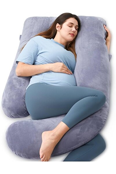 H FOAMYMAX Pregnancy Pillow for Sleeping – G-Shaped Full Body Maternity Pillow