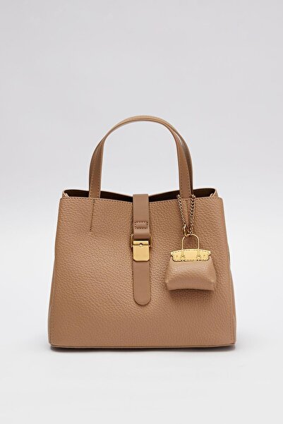 Levidor Khaki Mini Bag Handbag with Accessories