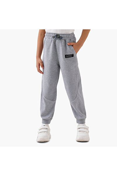 Juniors Solid Joggers with Drawstring Closure and Pockets