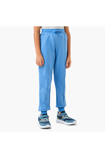 Juniors بنطال رياضي سادة مع رباط إغلاق وجيوب