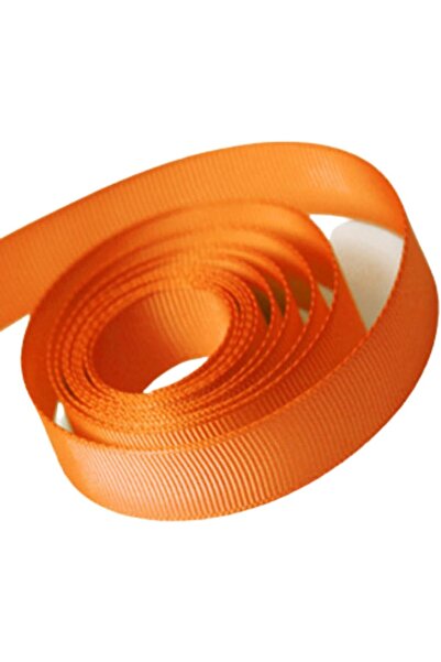 BRF Bezsell - Orange Grosgrain Ribbon 1 cm 10 Meters 1027645