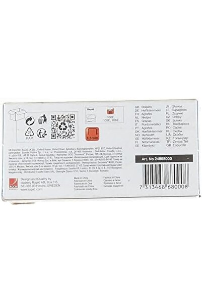 BRF Bezsell 24868000 Staples 66/8 mm + Super Strong, Galvanized, 5000 Pcs 102...