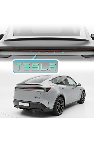 Ipg مجموعة ملصقات الشعار الخلفي لسيارة تسلا موديل 3-واي (قطعتان)