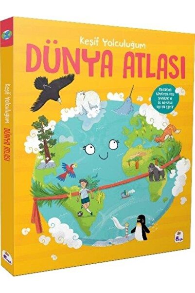 İndigo Kitap Dünya Atlası - Keşif Yolculuğum (Ciltli)
