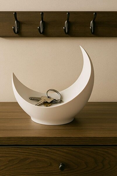 BRF BezSell Ay Hilal Şeklinde Süs Dekoratif Obje & Çok Amaçlı Organizer – Ana...