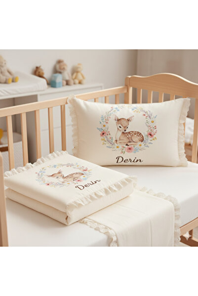 derces İSİMLİ BEBEK NEVRESİM TAKIMI