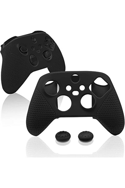 Yelajoy Silicone Case for Xbox Series S/X,Protective Case with Thumb Grips, Controller Shell,Black