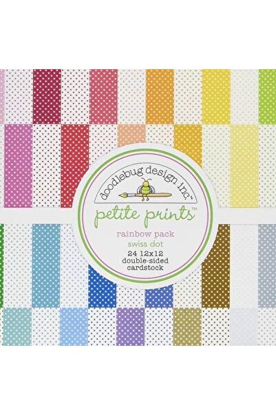 BRF BezSell Dooblebug Petite Swiss Puantiyeli Tonkartons مقاس 12 بوصة × 12 بو...