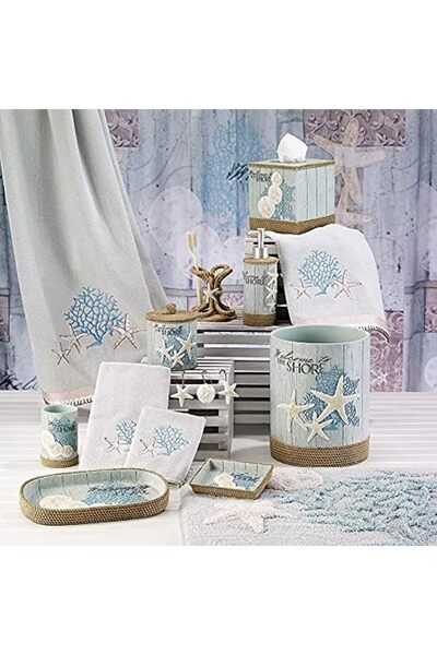 BRF Bezsell Countertop Beachcomber Cotton, Closed Jar, Multi-Colored 1027645