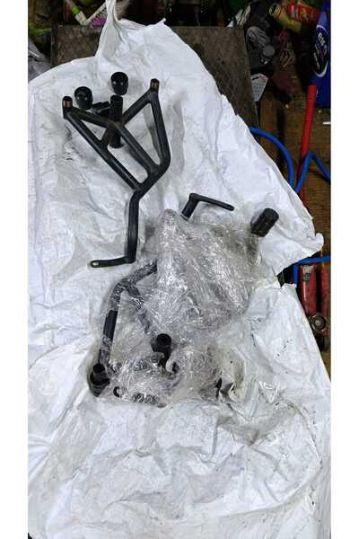 Karizma Yamaha MT-07 2014-2024 Uyumlu Motor Koruma Demiri Siyah