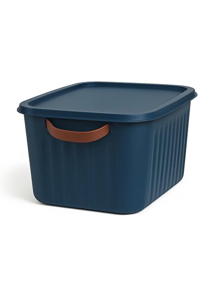 BRF Bezsell 10L Plastic Organizer Box with Lid – Colorful, Durable, and Multi...