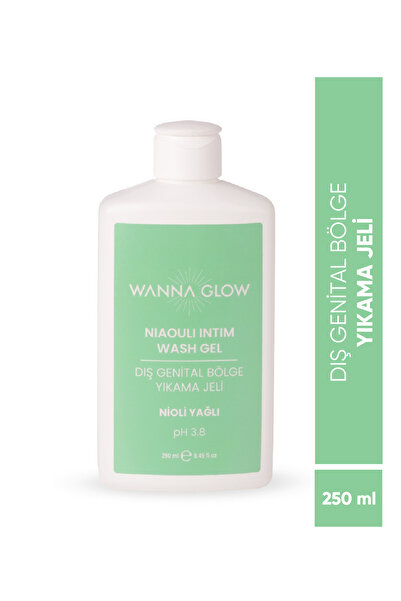 Wanna Glow Nioli Yağlı Ph 3.8 Genital Bölge İntim Yıkama Jeli 250 ml