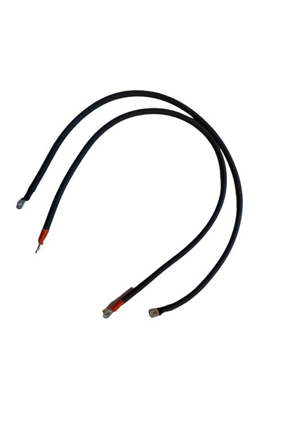 OEM Set cablu baterie,sect 25 mmp,2x200 cm,negru,papuci 25 mm,ptr invertor,utilaje agricole,autovehicule