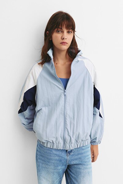 Pull & Bear Panelli hafif ceket