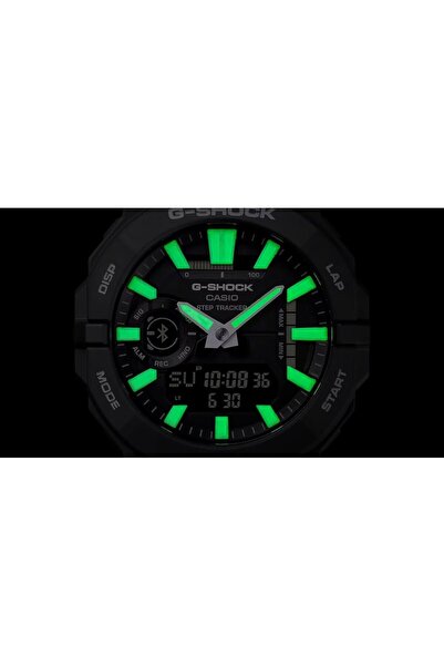 Casio G-Shock Men's Watch, Analog Digital Display and Resin Strap - GBA-950-7ADR, White