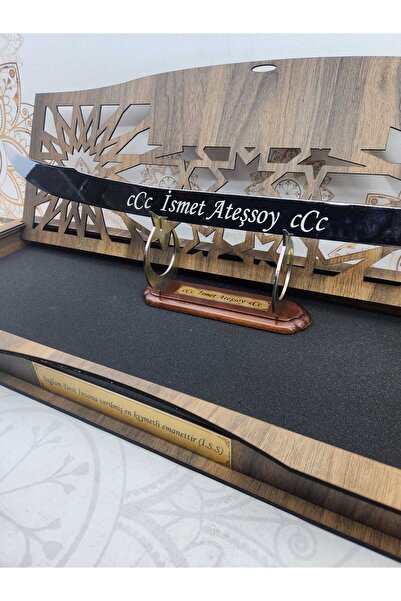 YİGİTECH Dini Hediye DEKORATİF ZÜLFİKAR Ve KANUNİ KILIÇ ( 93cm + 70cm + 60cm ...