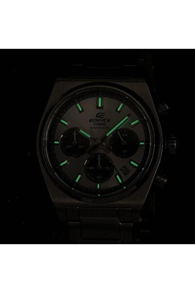 Casio Edifice Men's Watch Chronograph Silver Tone EFB-730D-7AVUEF