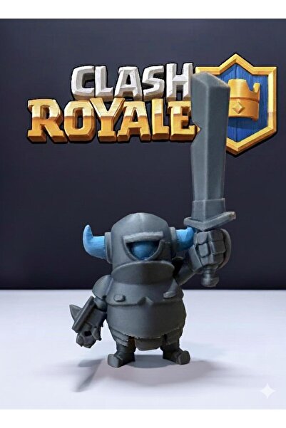 Esir3D Clash Royale Mini Pekka Dekoratif Figür 9cm