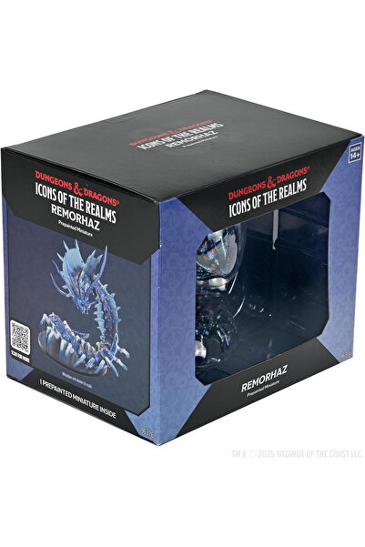Wizkids Dungeons & Dragons Icons of the Realms – Remorhaz Prepainted Miniature