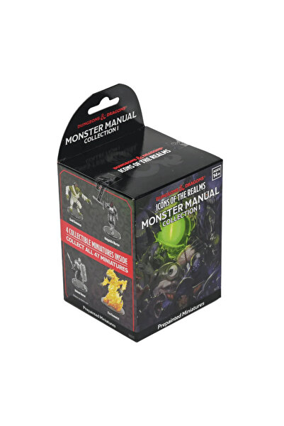 Wizkids D&D Icons of the Realms – Boosterul Colecției 1 Manualul Monștrilor
