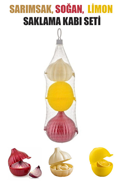 CMT Garlic Onion And Lemon Storage Container