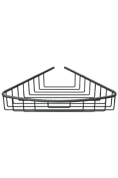 BRF BoutiqueSell MN3006Paloma Alu. Banyo Rafı Tekli Mat Eloksal, Eloksal Siya...