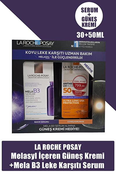 La Roche Posay Anthelios Uvmune 400 Anti-Dark Spots Fluid Spf50+ Melasyl İçer...