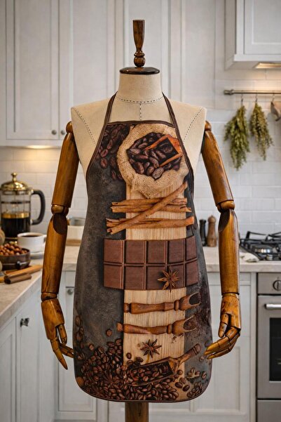 Limon Soft مريلة مطبخ رقمية مطبوع مقاومة للماء ومقاومة للبقع من ساليرنو