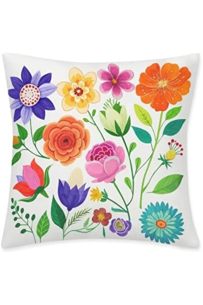BRF Bezsell Digital Printing Floral Pattern Decorative Pillowcase 45X45 cm – ...
