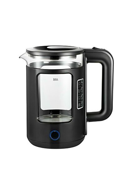 Generic New Golden Creat 1500W Electric Glass Kettle 2L, Fast Boil Glass Water Boiler, NGC-133 (White)