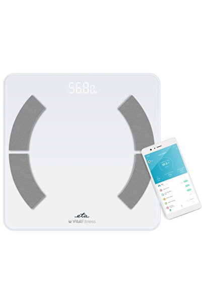 ETA Vital Fitness 2779 90000 bathroom scale, 180 kg, Smart application, 18 pa...